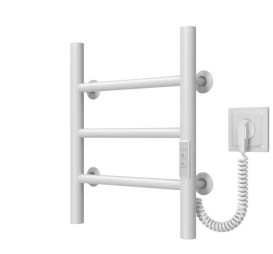 Електрична сушарка для рушників Deffi Оріон П3 300х400 праве підключення WD03 білий C.OR.40.30.3.E.W.R.3