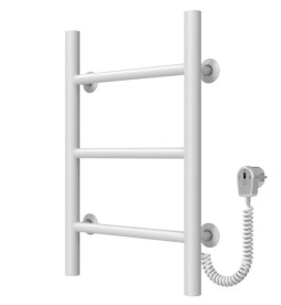 Електрична сушарка для рушників Deffi Оріон П3 300х500 праве підключення білий C.OR.50.30.3.E.W.R.5