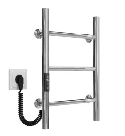 Электрический полотенцесушитель Deffi Орион П3 300х500 левое подключение JD03 хром C.OR.50.30.3.E.C.L.1