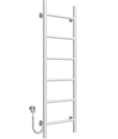 Електрична сушарка для рушників Deffi Оріон П6 300х1000 ліве підключення білий C.OR.100.30.6.E.W.L.5