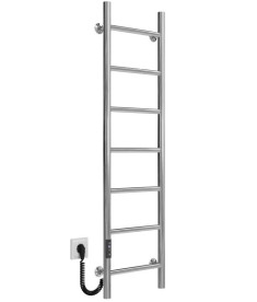 Электрический полотенцесушитель Deffi Орион П7 300х1200 левое подключение JD03 хром C.OR.120.30.7.E.C.L.1