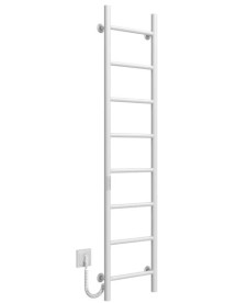 Електрична сушарка для рушників Deffi Оріон П8 300х1400 ліве підключення WD03 білий C.OR.140.30.8.E.W.L.3