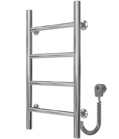 Електрична сушарка для рушників Deffi Оріон П4 400х600 праве підключення хром C.OR.60.40.4.E.C.R.5