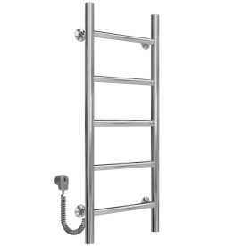 Електрична сушарка для рушників Deffi Оріон П5 400х800 ліве підключення хром C.OR.80.40.5.E.C.L.5