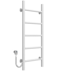 Электрический полотенцесушитель Deffi Орион П5 400х800 левое подключение белый C.OR.80.40.5.E.W.L.5