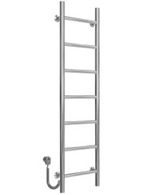 Электрический полотенцесушитель Deffi Орион П7 400х1200 левое подключение хром C.OR.120.40.7.E.C.L.5