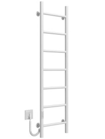 Электрический полотенцесушитель Deffi Орион П7 400х1200 левое подключение WD03 белый C.OR.120.40.7.E.W.L.3