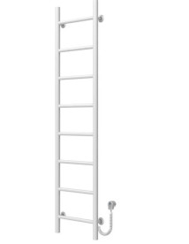 Електрична сушарка для рушників Deffi Оріон П8 400х1400 праве підключення білий C.OR.140.40.8.E.W.R.5