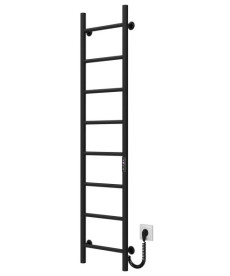 Электрический полотенцесушитель Deffi Орион П8 400х1400 правое подключение JD03 черный C.OR.140.40.8.E.B.R.1