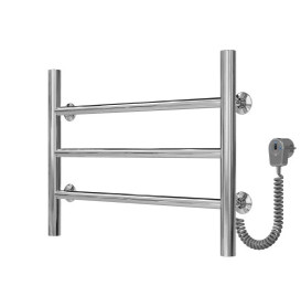 Електрична сушарка для рушників Deffi Оріон П3 500х400 праве підключення хром C.OR.40.50.3.E.C.R.5