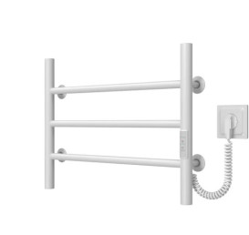 Електрична сушарка для рушників Deffi Оріон П3 500х400 праве підключення WD03 білий  C.OR.40.50.3.E.W.R.3