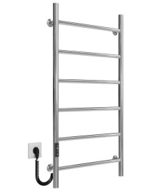 Электрический полотенцесушитель Deffi Орион П6 500х1000 левое подключение JD03 хром C.OR.100.50.6.E.C.L.1