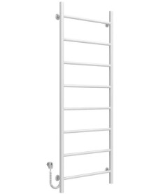 Электрический полотенцесушитель Deffi Орион П8 500х1400 левое подключение белый C.OR.140.50.8.E.W.L.5