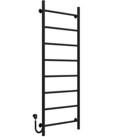 Электрический полотенцесушитель Deffi Орион П8 500х1400 левое подключение черный C.OR.140.50.8.E.B.L.5