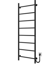 Электрический полотенцесушитель Deffi Орион П8 500х1400 правое подключение JD03 черный C.OR.140.50.8.E.B.R.1