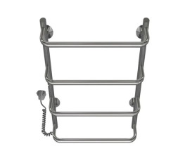 Электрический полотенцесушитель Deffi Стандарт П4 400х600 левое подключение хром C.SS.60.40.4.E.C.L.5