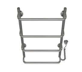 Электрический полотенцесушитель Deffi Стандарт П4 400х600 правое подключение хром C.SS.60.40.4.E.C.R.5