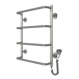 Электрический полотенцесушитель Deffi Стандарт П4 400х600 правое подключение хром C.SS.60.40.4.E.C.R.5