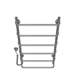 Электрический полотенцесушитель Deffi Стандарт П6 400х800 левое подключение хром C.SS.80.40.6.E.C.L.5