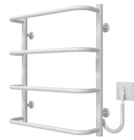 Електрична сушарка для рушників Deffi Стандарт П4 500х600 праве підключення WD03 білий C.SS.60.50.4.E.W.R.3