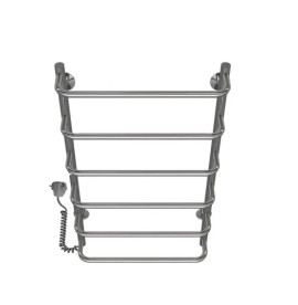 Электрический полотенцесушитель Deffi Стандарт П6 500х800 левое подключение хром C.SS.80.50.6.E.C.L.5