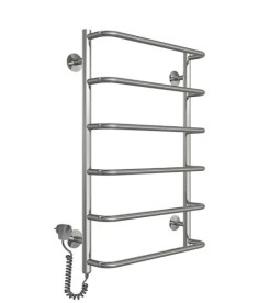 Электрический полотенцесушитель Deffi Стандарт П6 500х800 левое подключение хром C.SS.80.50.6.E.C.L.5