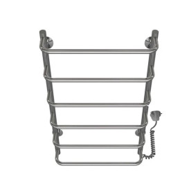 Электрический полотенцесушитель Deffi Стандарт П6 500х800 правое подключение хром C.SS.80.50.6.E.C.R.5