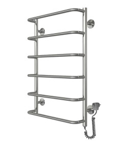 Электрический полотенцесушитель Deffi Стандарт П6 500х800 правое подключение хром C.SS.80.50.6.E.C.R.5