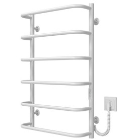 Електрична сушарка для рушників Deffi Стандарт П6 500х800 праве підключення WD03 білий C.SS.80.50.6.E.W.R.3