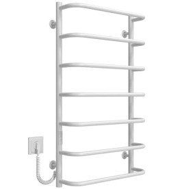 Электрический полотенцесушитель Deffi Стандарт П7 500х900 левое подключение WD03 белый C.SS.90.50.7.E.W.L.3