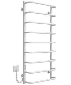 Електрична сушарка для рушників Deffi Стандарт П9 500х1100 ліве підключення WD03 білий C.SS.110.50.9.E.W.L.3