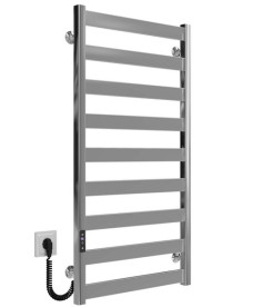 Електрична сушарка для рушників Deffi Silvia П9 500х1000 E ліве підключення JD04 хром A.SV.100.50.9.E.C.L.2