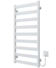 Електрична сушарка для рушників Deffi Silvia П9 500х1000 E праве підключення WD04 білий A.SV.100.50.9.E.W.R.4