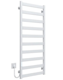 Электрический полотенцесушитель Deffi Silvia П10 500х1200 E левое подключение WD04 белый A.SV.120.50.10.E.W.L.4