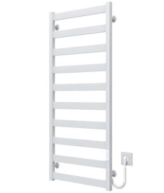 Электрический полотенцесушитель Deffi Silvia П10 500х1200 E правое подключение WD04 белый A.SV.120.50.10.E.W.R.4
