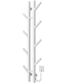 Електрична сушарка для рушників Deffi Sakura П8 100х1200 E праве підключення WD04 білий A.SR.120.10.8.E.W.R.4