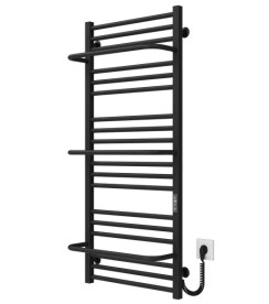 Электрический полотенцесушитель Deffi Sigma П21 500х1200 правое подключение JD04 черный A.SI.120.50.21.E.B.R.2