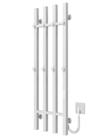 Электрический полотенцесушитель Deffi Split П4 300х1000 правое подключение WD04 белый A.SP.100.30.4.E.W.R.4