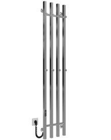 Электрический полотенцесушитель Deffi Split П4 300х1600 левое подключение JD04 хром A.SP.160.30.4.E.C.L.2