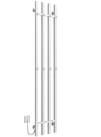 Електрична сушарка для рушників Deffi Split П4 300х1600 ліве підключення WD04 білий A.SP.160.30.4.E.W.L.4