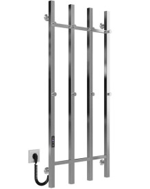 Электрический полотенцесушитель Deffi Split П4 500х1200 левое подключение JD04 хром A.SP.120.50.4.E.C.L.2