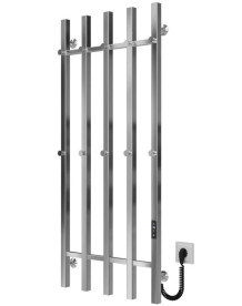 Электрический полотенцесушитель Deffi Split П5 500х1200 правое подключение JD04 хром A.SP.120.50.5.E.C.R.2