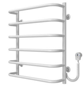 Електрична сушарка для рушників Deffi Стандарт П6 500х600 праве підключення EF16 білий D.SS.60.50.6.E.W.R.5