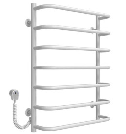 Электрический полотенцесушитель Deffi Стандарт П7 500х700 левое подключение EF16 белый D.SS.70.50.7.E.W.L.5