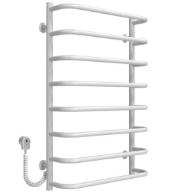 Электрический полотенцесушитель Deffi Стандарт П8 500х800 левое подключение EF16 белый D.SS.80.50.8.E.W.L.5