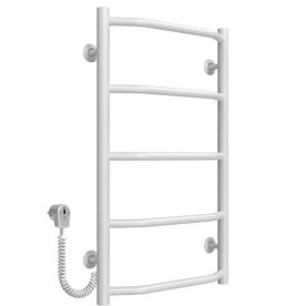 Электрический полотенцесушитель Deffi Трапеция П5 400х700 левое подключение белый C.TR.70.40.5.E.W.L.5