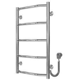 Електрична сушарка для рушників Deffi Трапеція П5 400х700 праве підключення хром C.TR.70.40.5.E.C.R.5