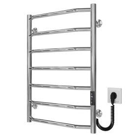 Електрична сушарка для рушників Deffi Трапеція П7 500х700 праве підключення JD03 хром C.TR.70.50.7.E.C.R.1