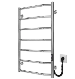 Электрический полотенцесушитель Deffi Трапеция П7 500х800 правое подключение JD03 хром C.TR.80.50.7.E.C.R.1