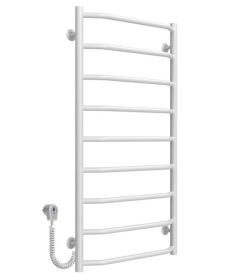 Электрический полотенцесушитель Deffi Трапеция П9 500х1000 левое подключение белый C.TR.100.50.9.E.W.L.5